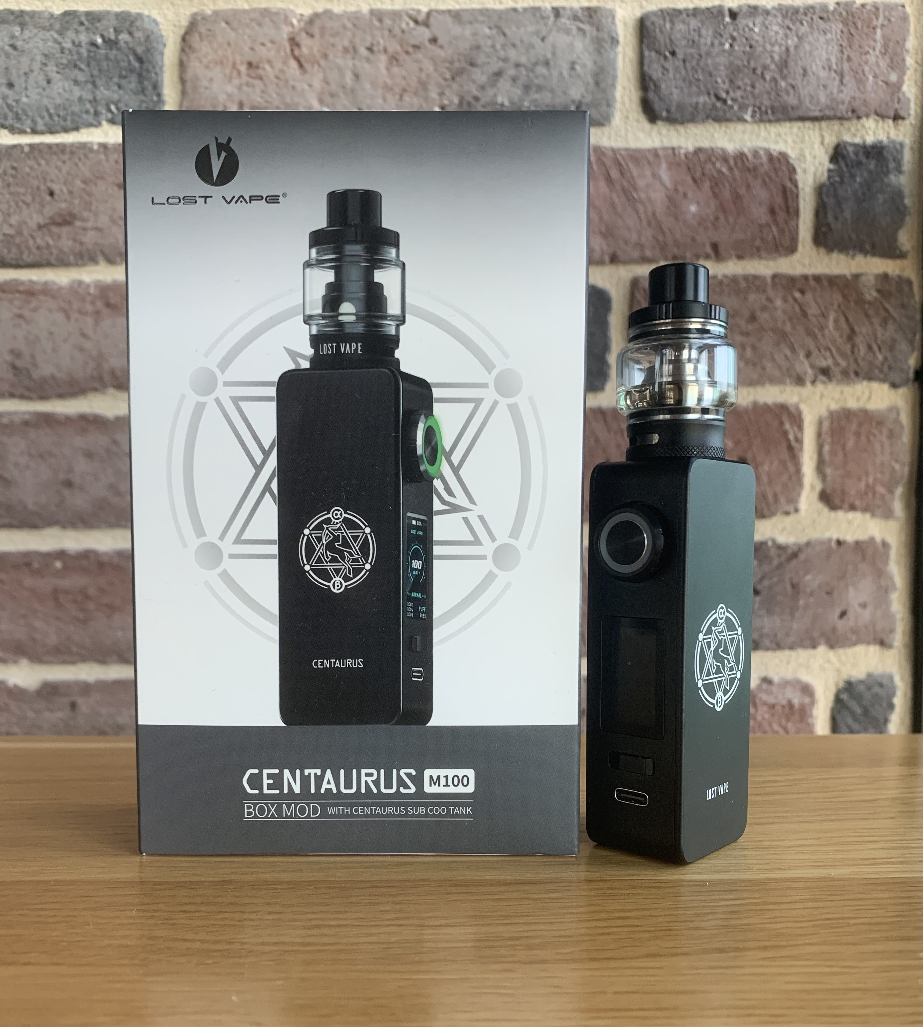 Packaging kit centaurus m100 | blog Le Petit Vapoteur